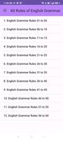 60 Rules of English Grammar 海报