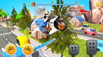 Cartoon Cycle Racing Game 3D capture d'écran 3