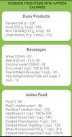 BMI, BMR & Calorie Chart Ekran Görüntüsü 1