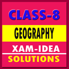 Class 8th Geography xamidea solutions icône
