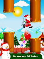 Christmas Game Flying Santa اسکرین شاٹ 3