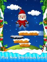 Christmas Game: Santa Jump Affiche