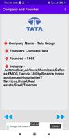 Companies and Their Founder capture d'écran 3