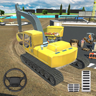 Building Constrcution Sim 3D - Bulldozer Driving icône