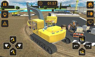 Building Constrcution Sim 3D - Bulldozer Driving Affiche