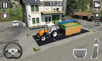 Heavy Tractor Farmer Sim - Cargo Truck Transport imagem de tela 1