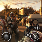 Survival Zombie Shooter 3D - Free Zombie Shooting icône