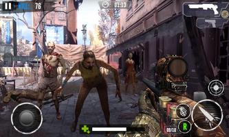 Survival Zombie Shooter 3D - Free Zombie Shooting Affiche