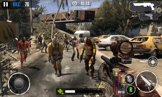 Survival Zombie Shooter 3D - Free Zombie Shooting capture d'écran 1