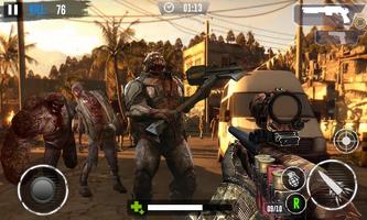 Survival Zombie Shooter 3D - Free Zombie Shooting capture d'écran 2