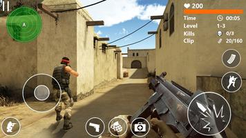 FPS Strike Shooter Missions Ekran Görüntüsü 1