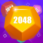 Shoot 2048 Crazy Pentagonal icône