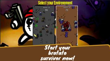 Brotato Survivor الملصق