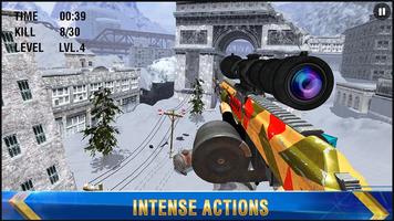 बंदूक वाला गेम स्नाइपर शूटर गन स्क्रीनशॉट 1