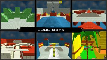 GunGame shooting warfare: blocky gangster screenshot 1