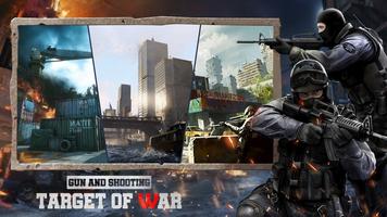 Gun and Shooting: Target war постер