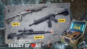 Gun and Shooting: Target war imagem de tela 1