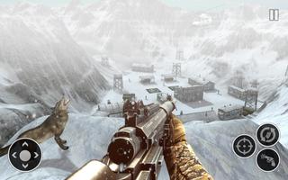 Snow Army Sniper Shooting War capture d'écran 1