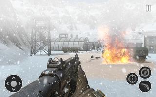 Snow Army Sniper Shooting War capture d'écran 3