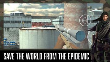 Zombie Sniper اسکرین شاٹ 1