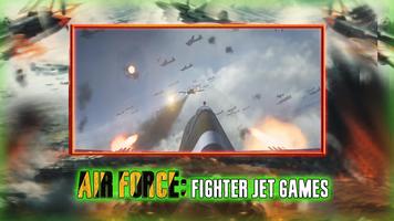 Air Force: Fighter Jet Games Affiche