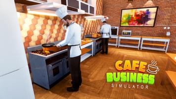 Cafe Business Sim - Restaurant Affiche