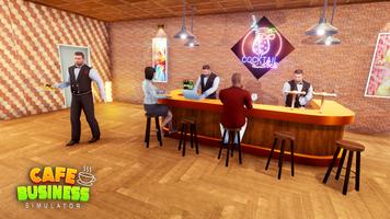 Cafe Business Sim - Restaurant اسکرین شاٹ 1