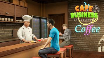 Cafe Business Sim - Restaurant imagem de tela 1