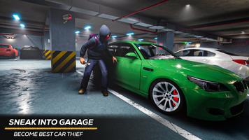 Auto Thief Simulator Race Game Plakat