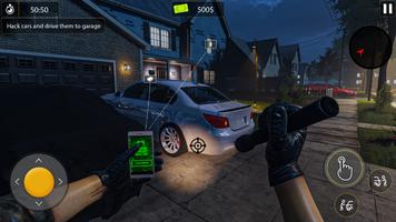 자동차 도둑 시뮬레이터 레이스 게임 스크린샷 1
