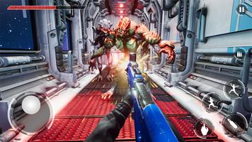 Space Shooter Alien Games fps ภาพหน้าจอ 1