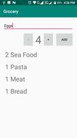 Grocery List - Save your item اسکرین شاٹ 2
