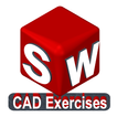 SolidWorks 2D 3D CAD Exercises ไอคอน