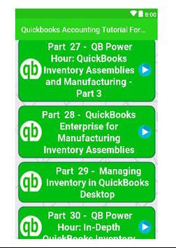 Quickbooks Accounting Tutorial For Beginners screenshot 1