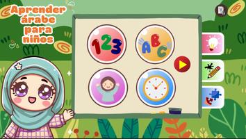 Aprender árabe para niños Plakat