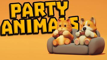 Party Animals Guide Funny Game capture d'écran 2