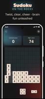 Sudoku On The Rocks Plakat