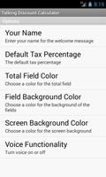 Talking Discount Calculator screenshot 1