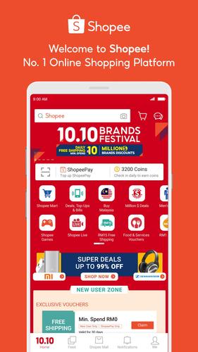 Shopeemy 10 10 Brands Festival For Android Apk Download