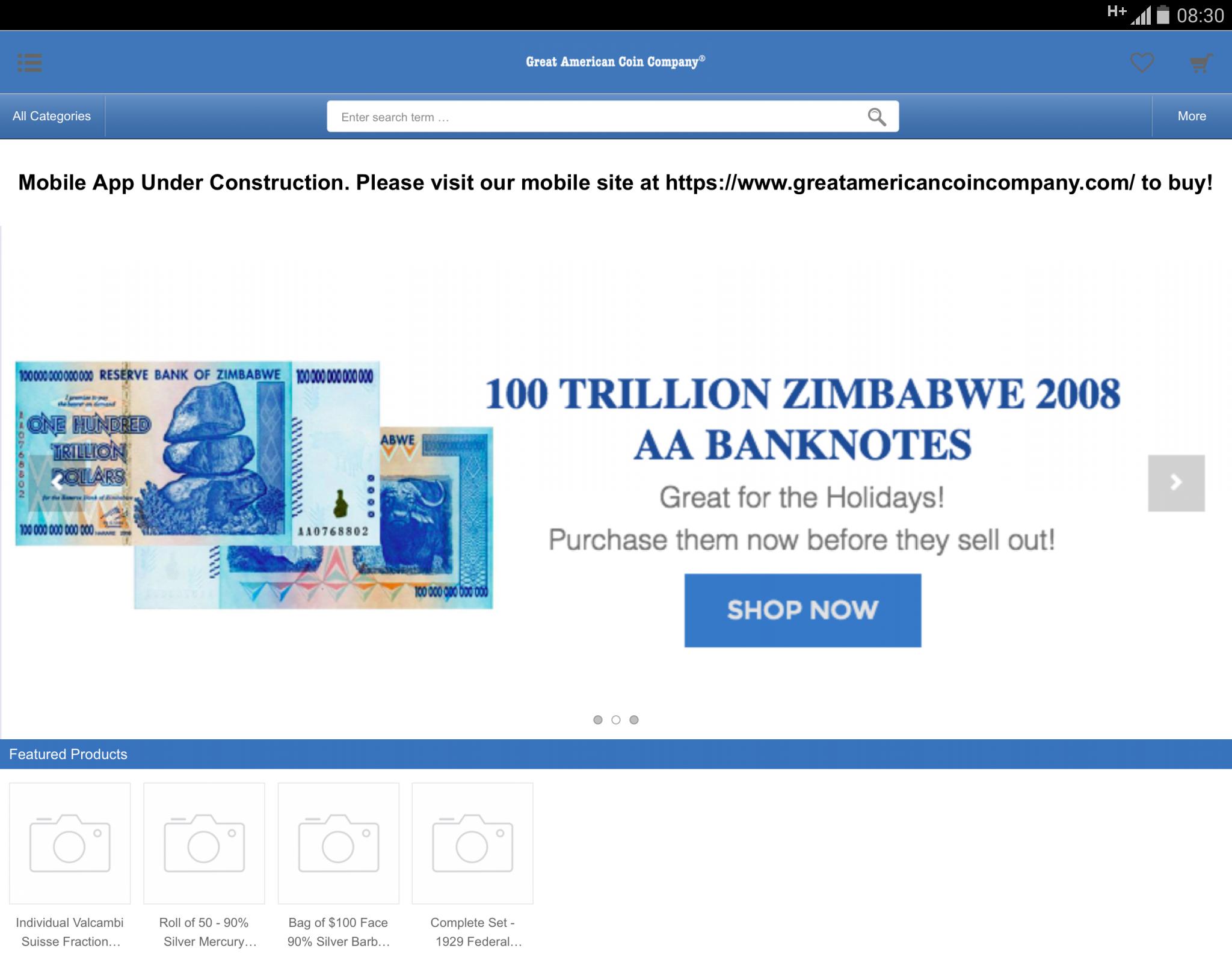Great American Coin Company For Android Apk Great American Coin Company For Android