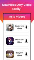 Video Downloader:TikTok-Instas-Facebook Downloader Affiche