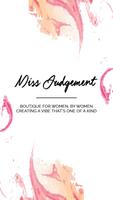 Miss Judgement plakat