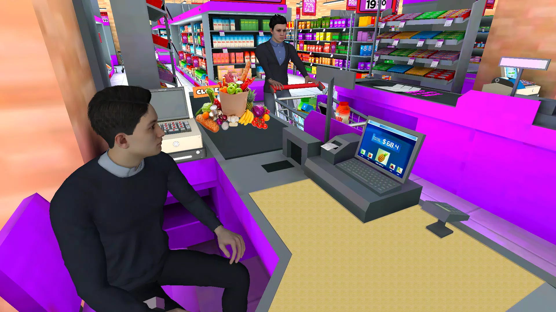 Supermarket Grocery Games  Shopping Mall Simulator::Appstore for  Android