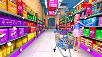Shopping Mall Game Supermarket poster