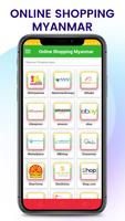 Online Shopping Myanmar Plakat