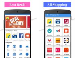 All Shopping Apps - All in one Online shopping app الملصق