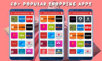 All In One Shopping App Affiche