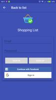 Shopping List स्क्रीनशॉट 2