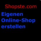 Shopste.com eigenen Online Shop erstellen icône