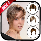 Short hair styler for women आइकन